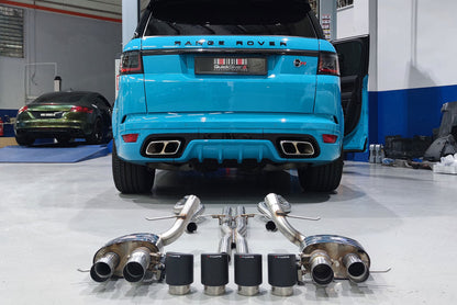 Range Rover Sport SVR - Sport Exhaust with Sound Architect™ (2018 on) - QuickSilver Exhausts