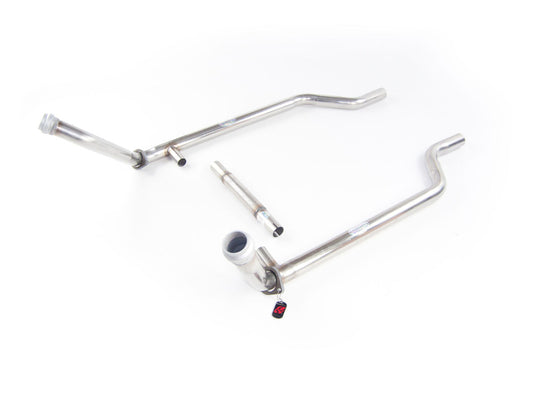 Mercedes 350 SL, SLC (W107) Stainless Steel Front Pipes (1971-80) - QuickSilver Exhausts