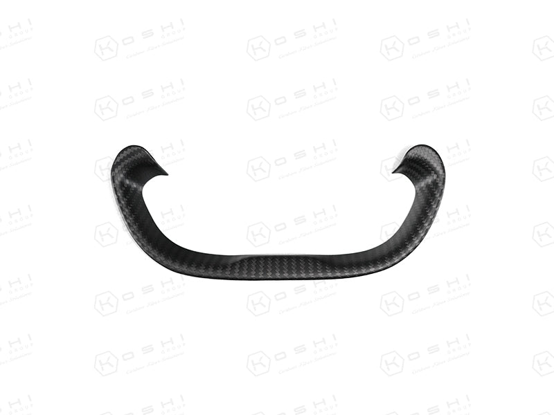 Alfa Romeo 4C Steering Wheel Lower Part Cover - Carbon Fibre - TMC Motorsport
