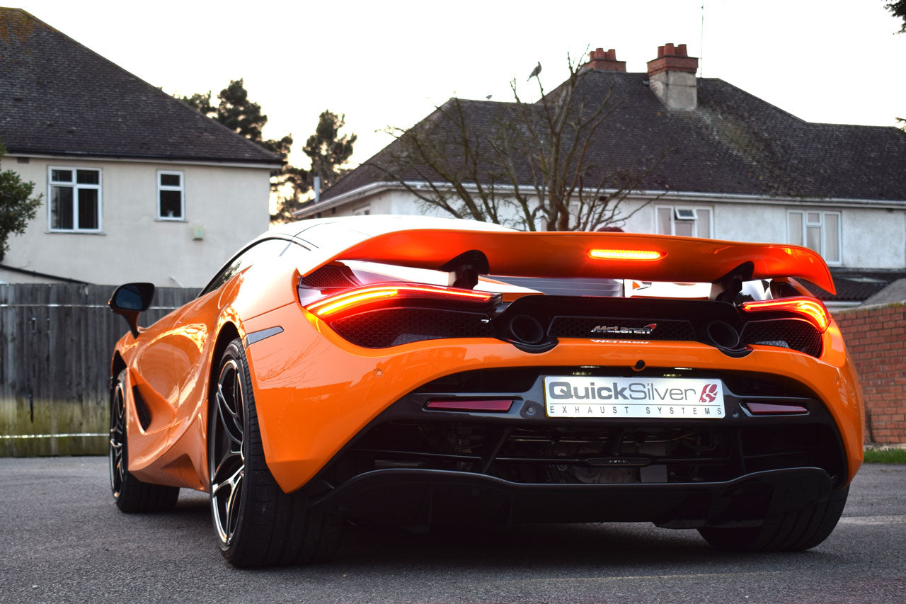 McLaren 720S Ceramic Coated Catalyst Replacement Pipes (2017 on) - QuickSilver Exhausts