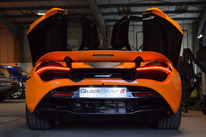 McLaren 720S Ceramic Coated Catalyst Replacement Pipes (2017 on) - QuickSilver Exhausts