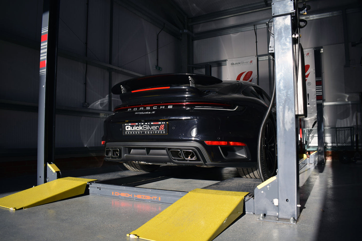 Porsche 911 Turbo and Turbo S (992) - Titan Sport Exhaust with Sound Architect™ (2020 on) - QuickSilver Exhausts - TMC Motorsport