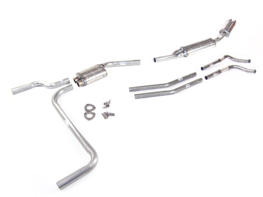 Maserati Sebring Ser. 1, 2 Stainless Steel Exhaust Twin System (1965-69) - QuickSilver Exhausts