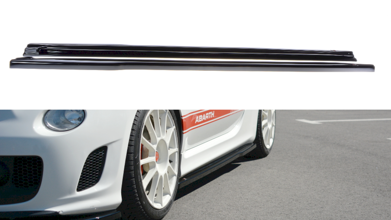 MAXTON DESIGN SIDE SKIRTS SPLITTERS FIAT 500 MK1 ABARTH (2008-2012) – TMC  Motorsport