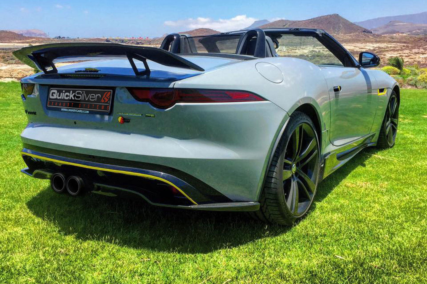 Jaguar F Type V6 Coupe, Convertible Sport Exhaust (2014 on) - QuickSilver Exhausts
