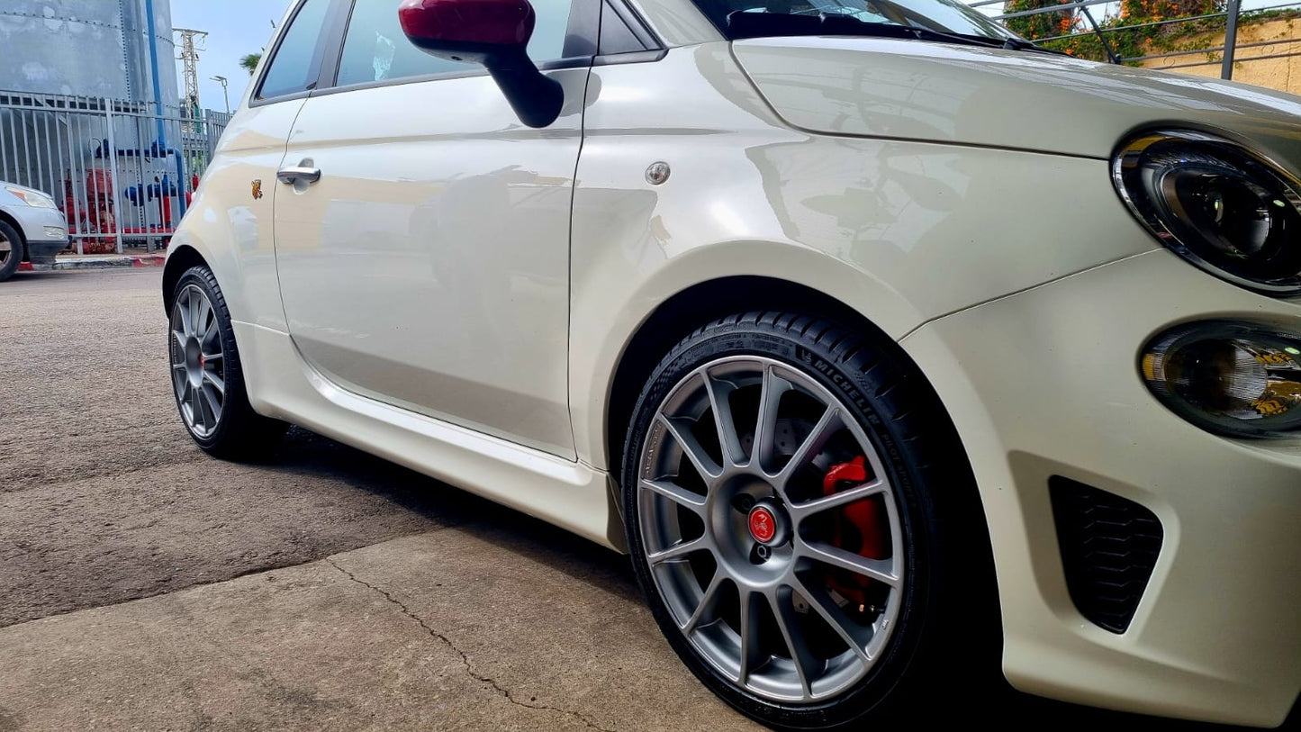 Genuine Abarth 500 / 595 / 695 Esseesse Alloy Wheel - Titanium - TMC Motorsport