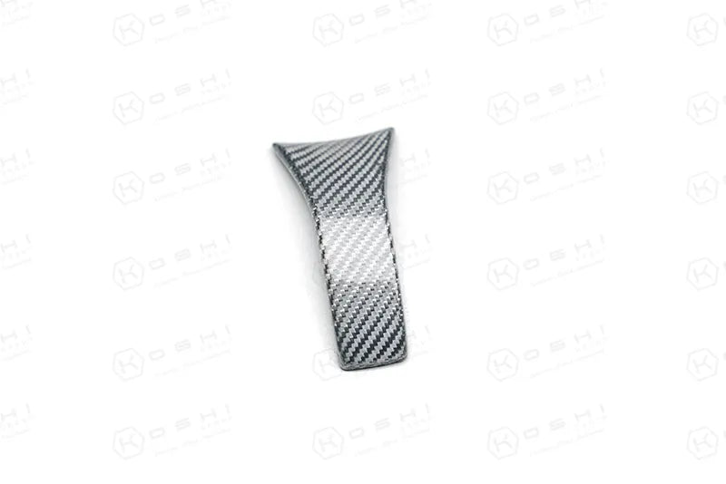 Alfa Romeo Giulia QV / Stelvio QV Lower Steering Wheel Decal Trim Cover 2020-ongoing - Carbon Fibre - TMC Motorsport