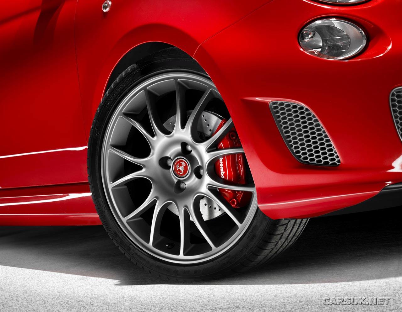 Genuine Abarth 695 Tributo Ferrari Wheel - Single Alloy - Two Colour Choices - TMC Motorsport