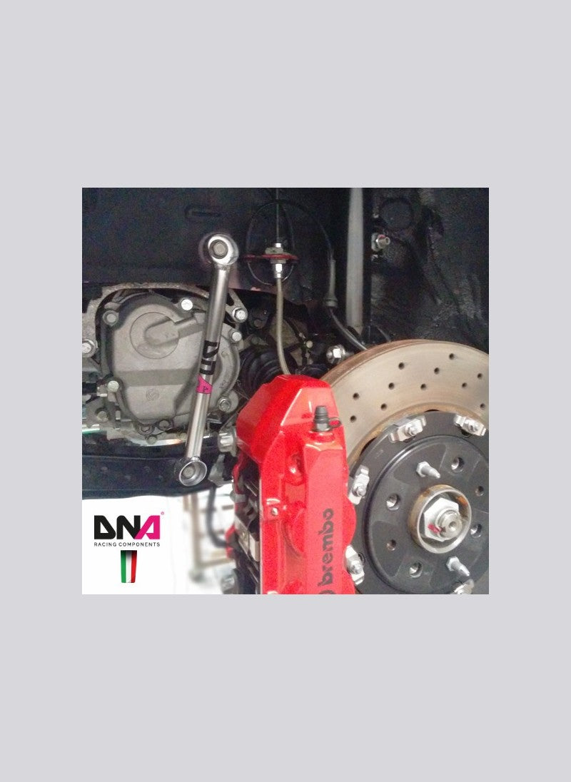 Abarth 500 USA Front Lateral Subframe Tie Rods Kit - DNA RACING - TMC Motorsport