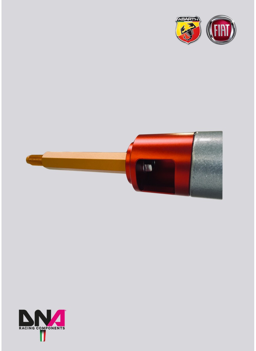 ABARTH 500 REAR STRUT BAR NO TIE RODS KIT WITHOUT REAR SEAT REMOVAL - DNA RACING - TMC Motorsport