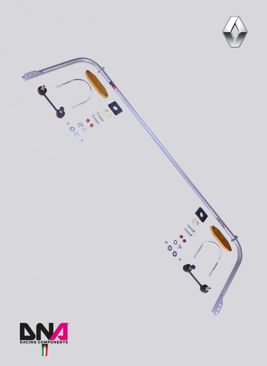 Renault Clio IV - RS incl. (2012 -) REAR TORSION BAR KIT - DNA RACING