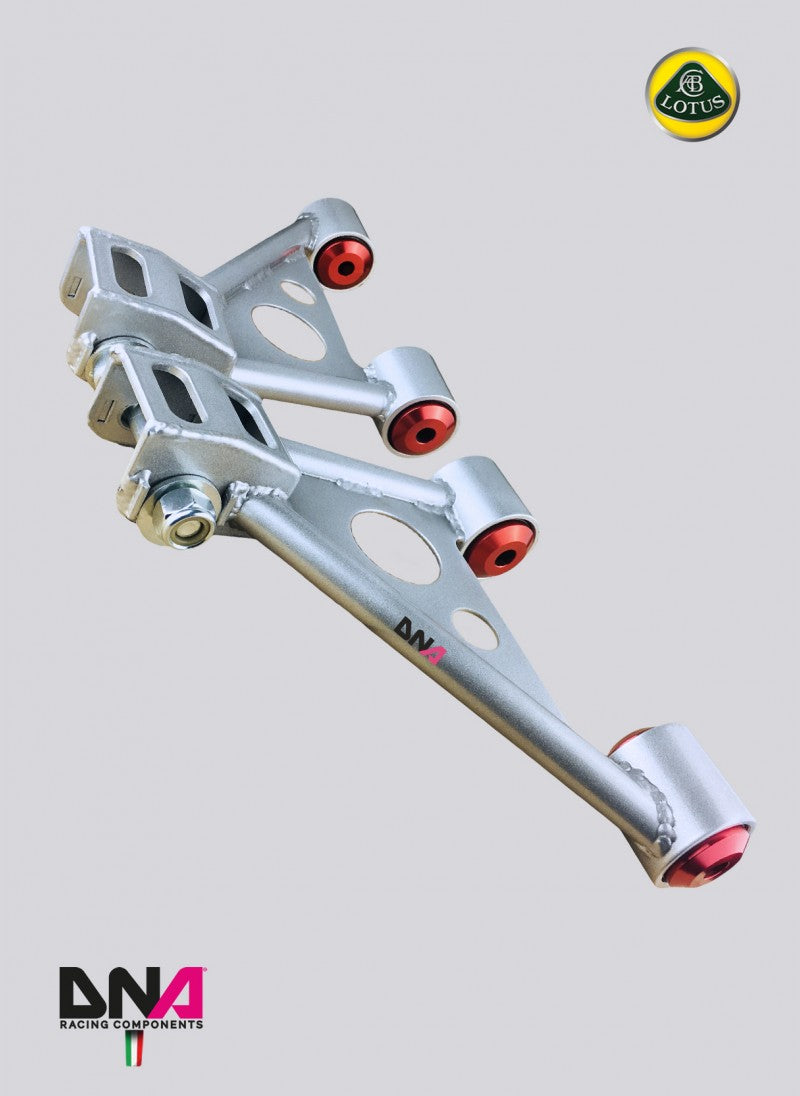 Lotus Exige V6 ADJUSTABLE CAMBER REAR TOP WHISBONES ON UNIBALL KIT - DNA RACING - TMC Motorsport