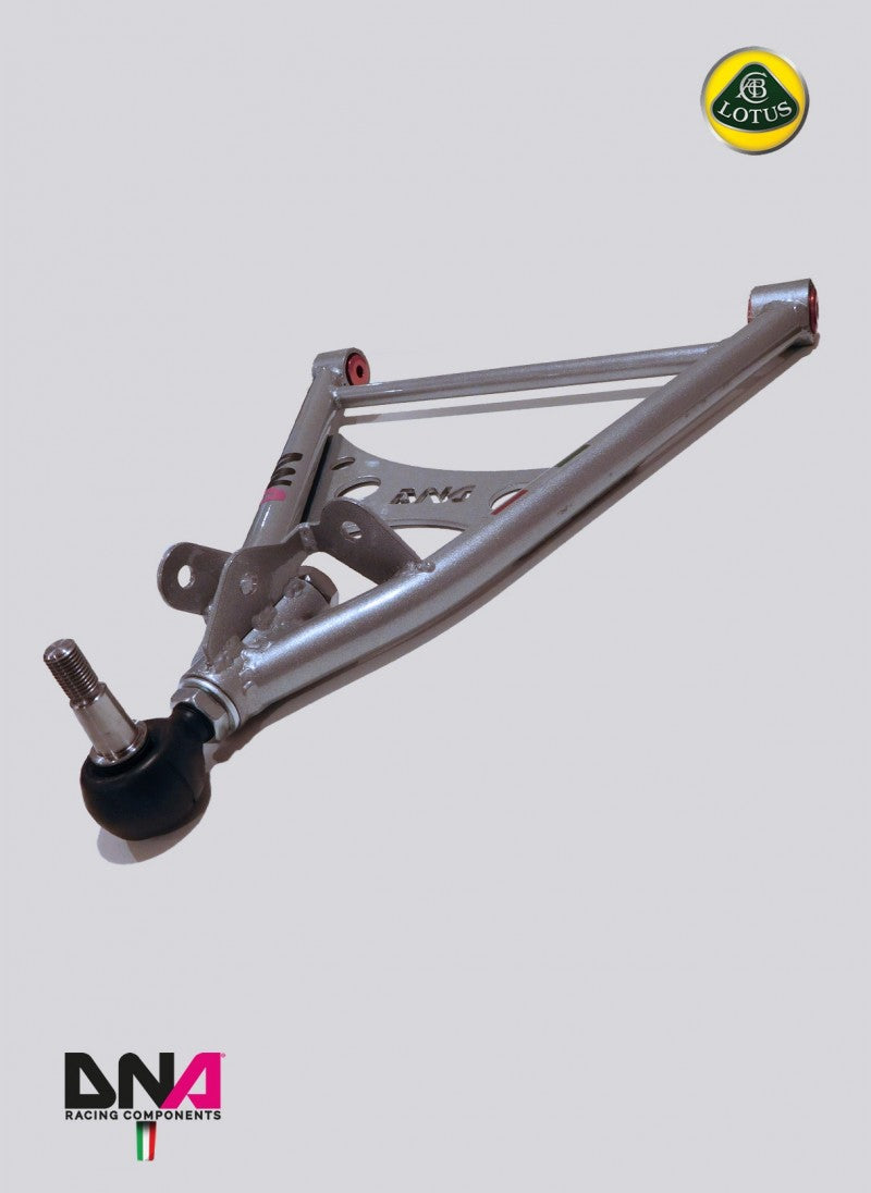 Lotus Exige V6 ADJUSTABLE CAMBER FRONT LOWER SUSPENSION ARMS KIT - DNA RACING - TMC Motorsport