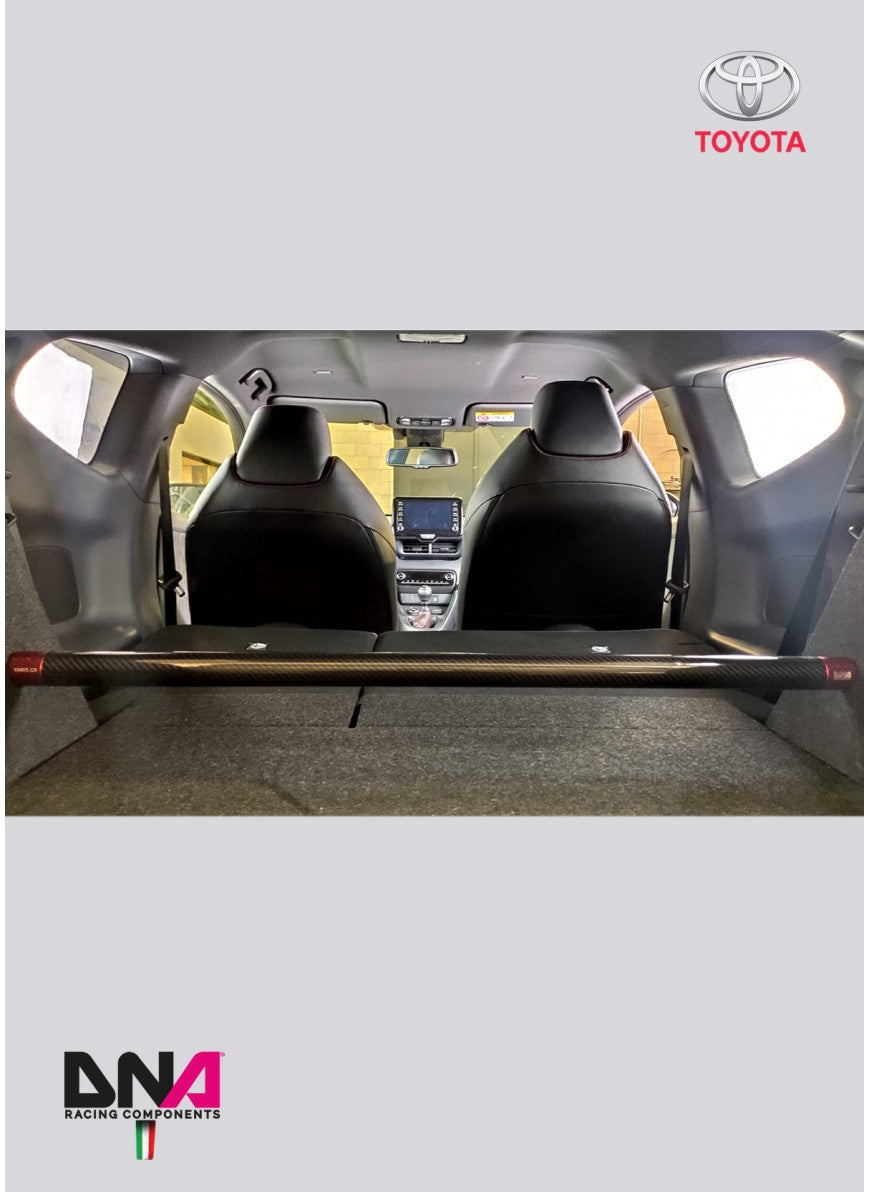 Toyota GR Yaris Seat Lowering Kit with Adjustable Guides - DNA Racing - TMC Motorsport