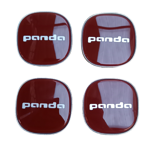 Centre Caps, Set Of Four - Fiat Panda 2012> 735553884
