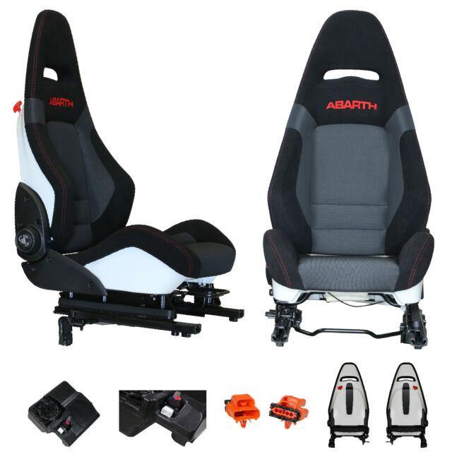 Genuine Abarth Sabelt Sports Seats - Formula 1 Technical Fabric - 500 Abarth - TMC Motorsport