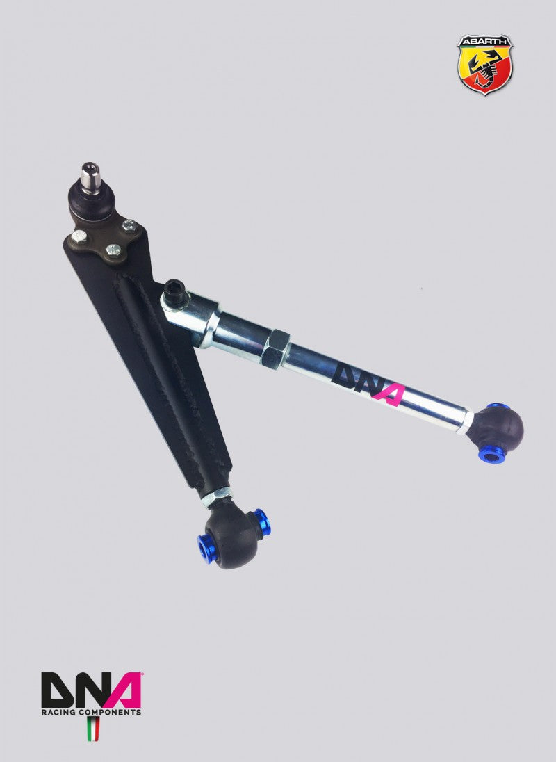 ABARTH 500 USA FRONT ADJUSTABLE SUSPENSION ARMS KIT - DNA RACING - TMC Motorsport