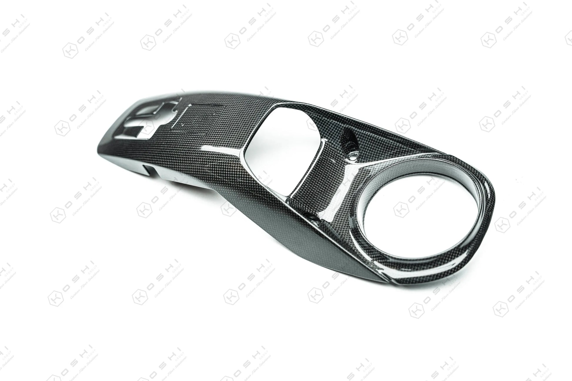 Ferrari F8 – Carbon Fibre Center Engine Cover - Carbon Fibre - TMC Motorsport