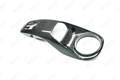 Ferrari F8 – Carbon Fibre Center Engine Cover - Carbon Fibre - TMC Motorsport