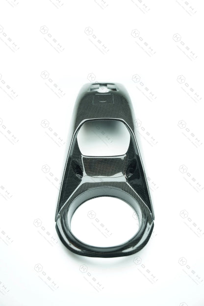 Ferrari F8 – Carbon Fibre Center Engine Cover - Carbon Fibre - TMC Motorsport