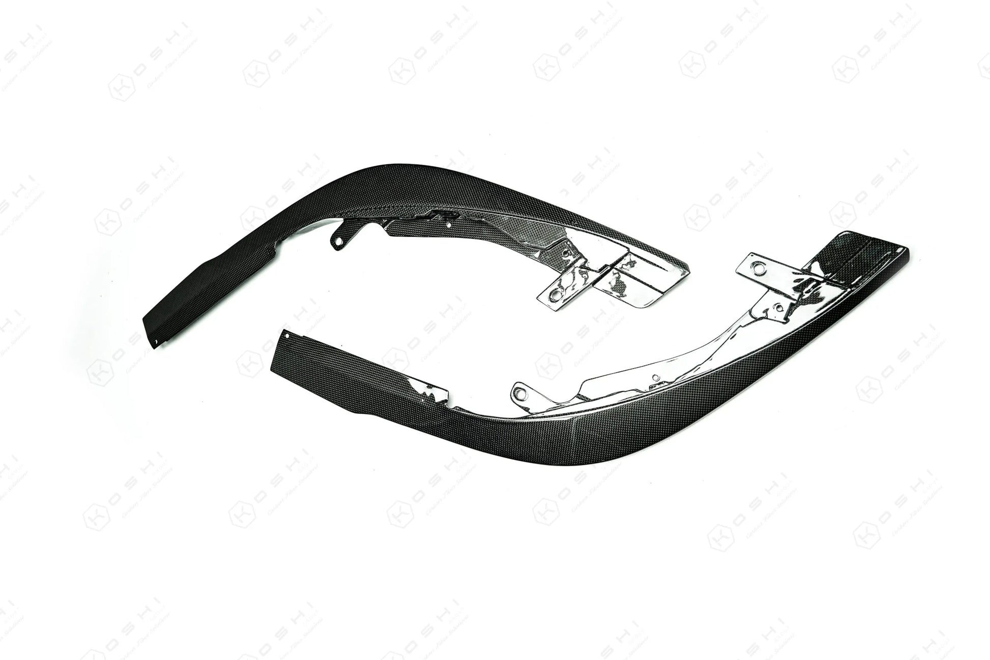 Ferrari F8 – Carbon Fibre Front Lateral Aero Spoilers - Carbon Fibre - TMC Motorsport