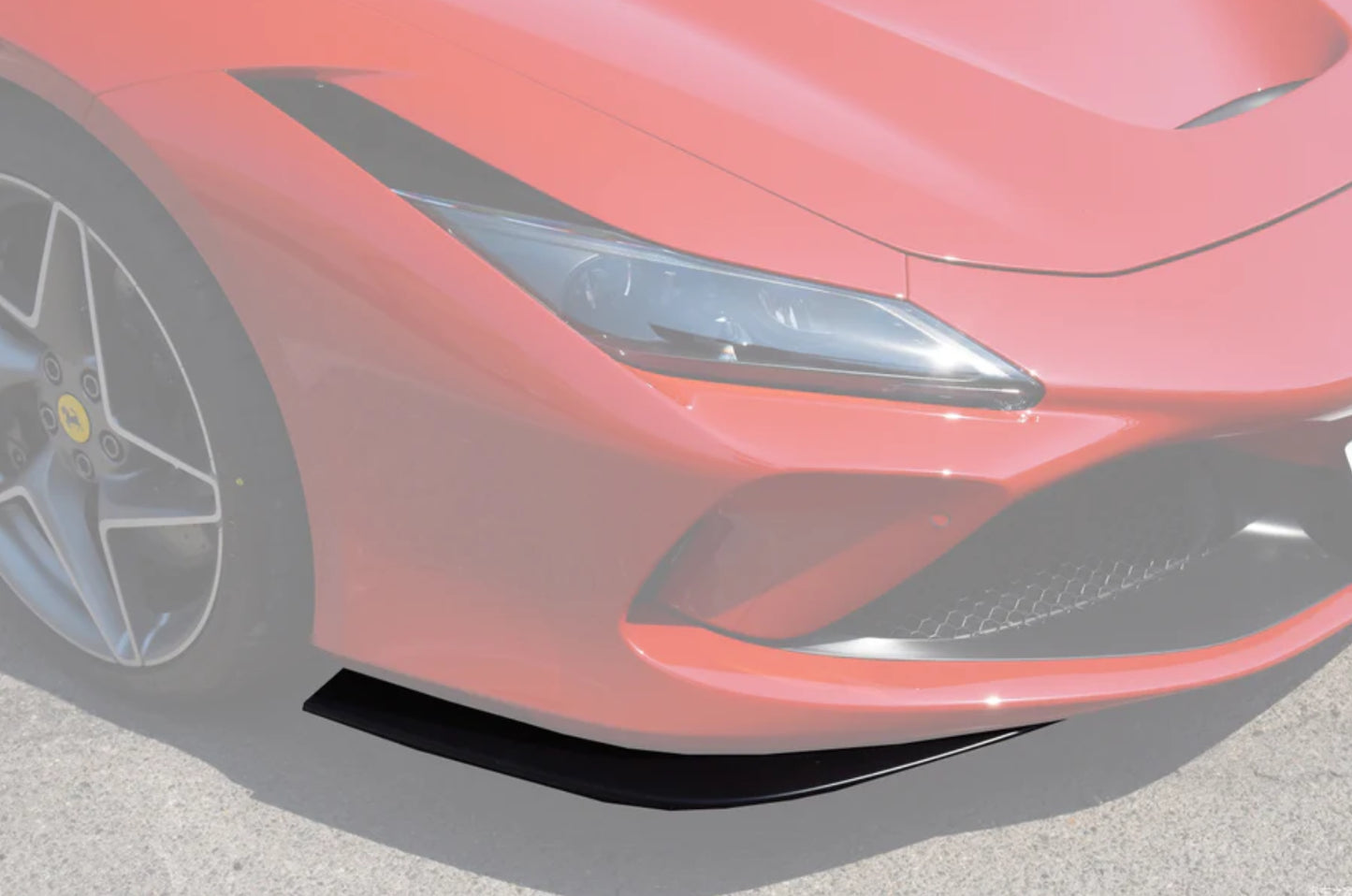 Ferrari F8 – Carbon Fibre Front Lateral Aero Spoilers - Carbon Fibre - TMC Motorsport