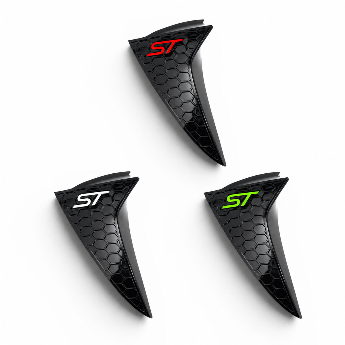 Ford Focus MK4 & MK4.5 (All Models) Rear Window Side Cover (Hex Design) - Estate Only