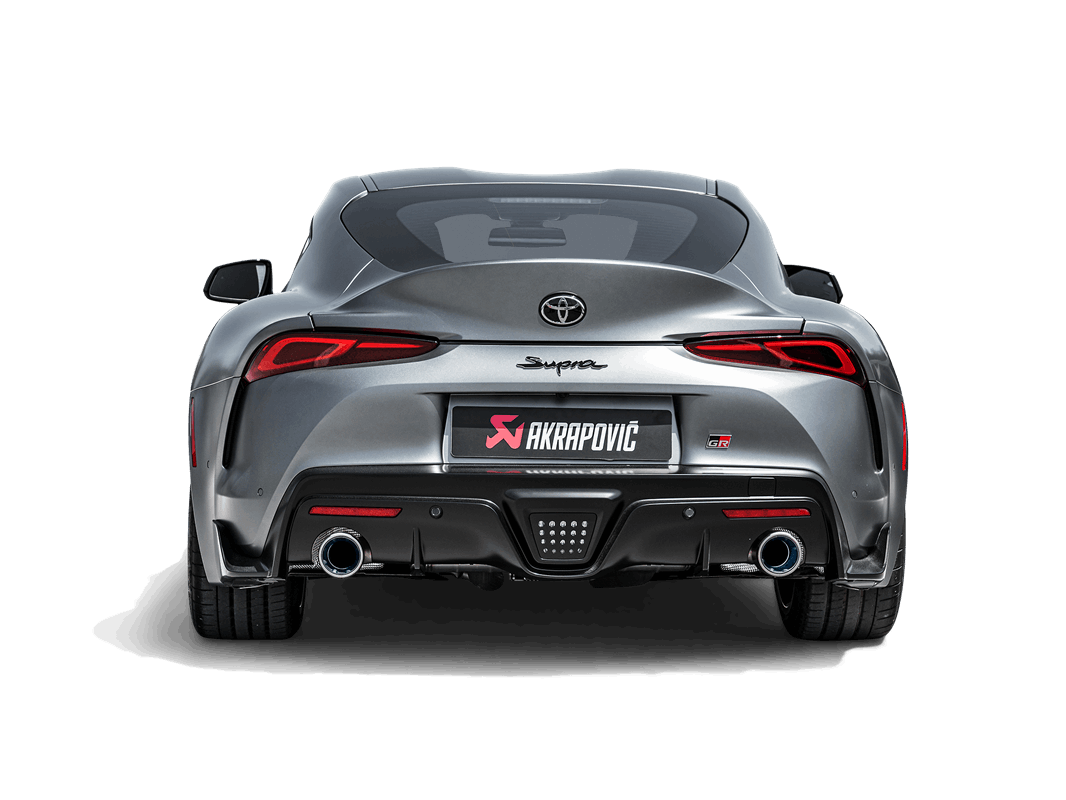 Toyota Supra (A90) | Akrapovic | Slip-On Line (Titanium) - TMC Motorsport