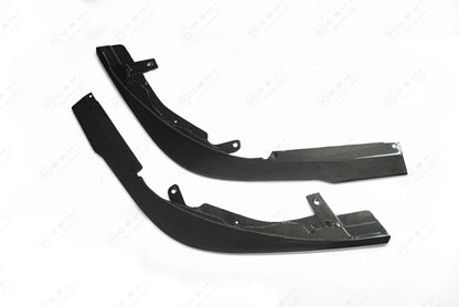 Ferrari F8 – Carbon Fibre Front Lateral Aero Spoilers - Carbon Fibre - TMC Motorsport