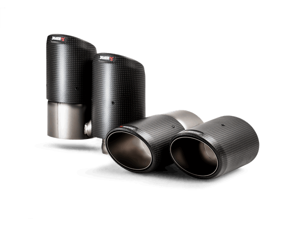 Porsche Cayenne / E-Hybrid / S / Turbo / GTS / Turbo S E-Hybrid (536.1) | Akrapovic | Tail Pipe Set (Carbon) - TMC Motorsport