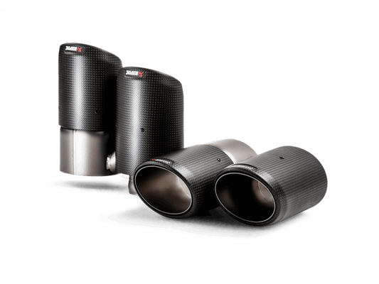 Porsche Cayenne / E-Hybrid / S / Turbo / GTS / Turbo S E-Hybrid (536.1) | Akrapovic | Tail Pipe Set (Carbon) - TMC Motorsport