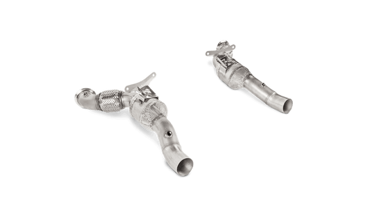 Ferrari 488 GTB / 488 Spider | Akrapovic | Link Pipe Set w/o Cat (SS) - TMC Motorsport