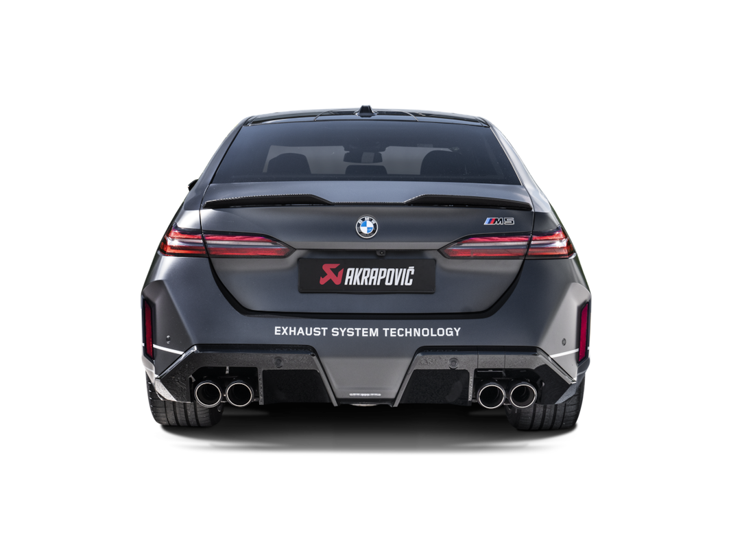 BMW M5 (G90 / G99) | Akrapovic | Tail Pipe Set (Carbon) Round - TMC Motorsport