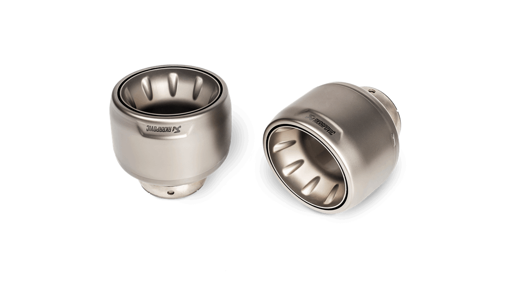 Porsche 718 Cayman GT4 / GTS 4.0 / Boxster GTS 4.0 | Tail Pipe Set (Titanium) - TMC Motorsport