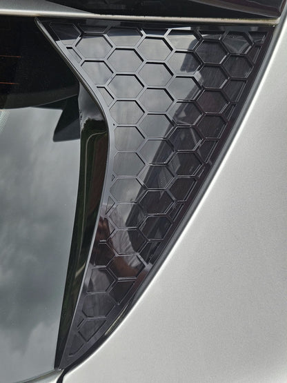 Ford Puma MK2 (ST & ST Line) Rear Window Side Cover (Hex Design)