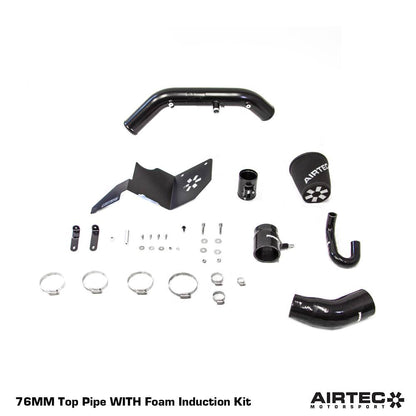AIRTEC Motorsport RS-Style 76mm Top Induction Pipe for Fiesta ST180 - TMC Motorsport