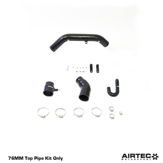 AIRTEC Motorsport RS-Style 76mm Top Induction Pipe for Fiesta ST180 - TMC Motorsport