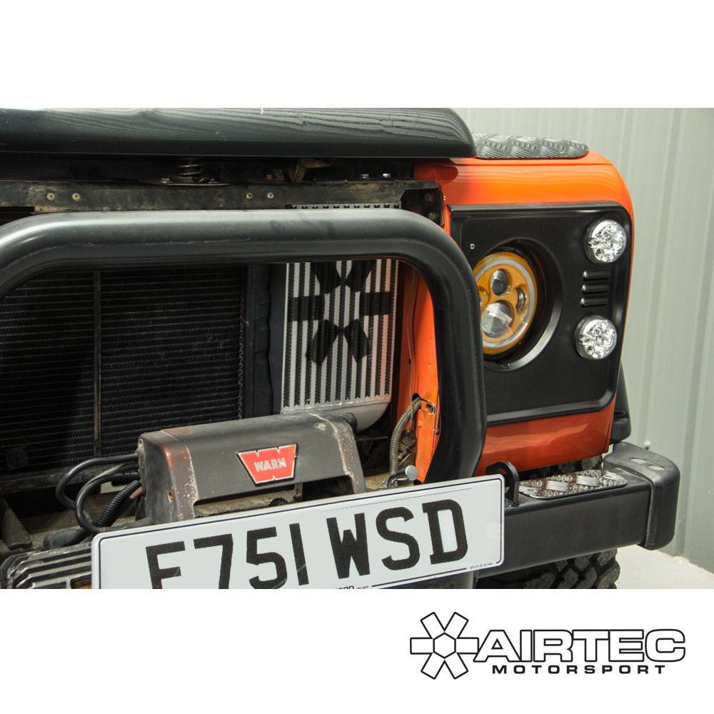 AIRTEC Motorsport Side Mount Intercooler Upgrade for Land Rover 300TDI Platform - TMC Motorsport