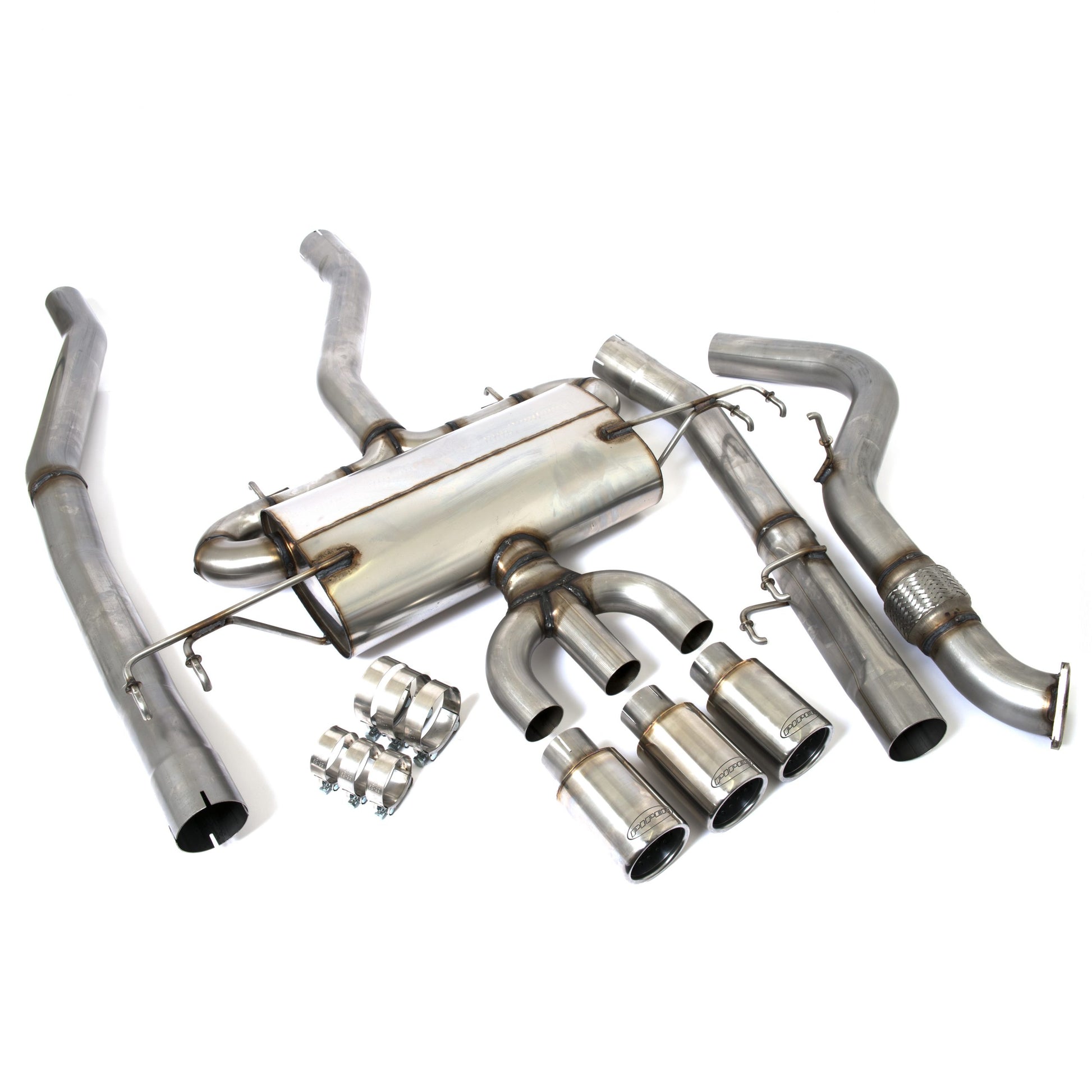 Piper Exhausts Honda Civic Type R FK8 (MK10) (Pre Face Lift) - 1 Silencer System - TMC Motorsport