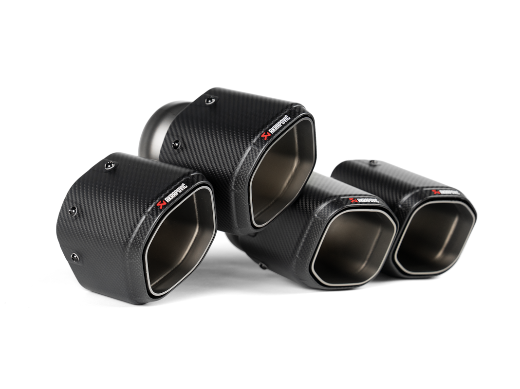 BMW M5 (G90 / G99) | Akrapovic | Tail Pipe Set (Carbon) Hexagonal - TMC Motorsport