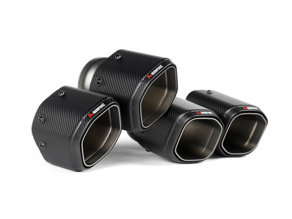 BMW M5 (G90 / G99) | Akrapovic | Tail Pipe Set (Carbon) Hexagonal - TMC Motorsport