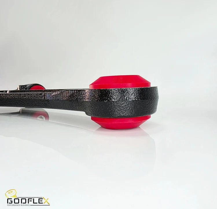 Abarth 500 / 595 / 695 Uprated Pre-Bushed Front Suspension Arms - TMC By GodFlex