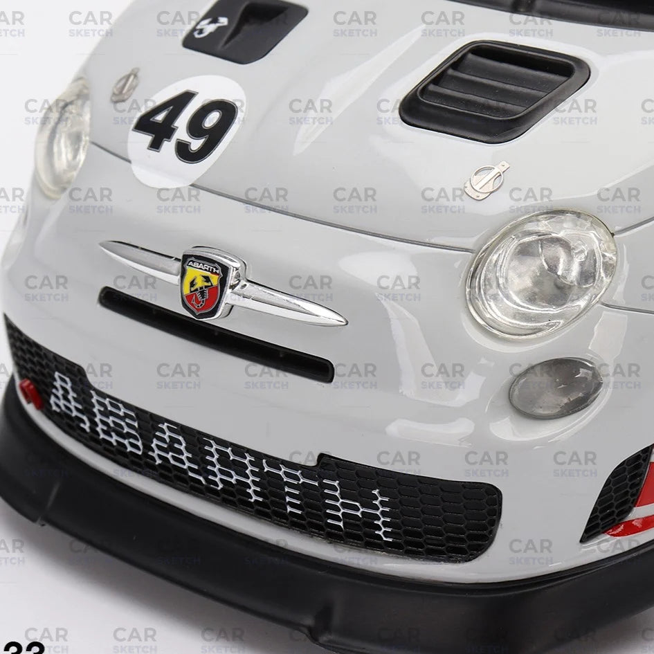 Abarth 500 / 595 Assetto Corse Style Hood Air Vents Set