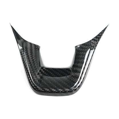 Car Enhancements UK - Real Carbon Fibre Steering Wheel Trim (Bottom Section Only) Fiesta MK8/8.5 | Focus MK4/4.5 | Puma MK2 | Kuga MK3/3.5