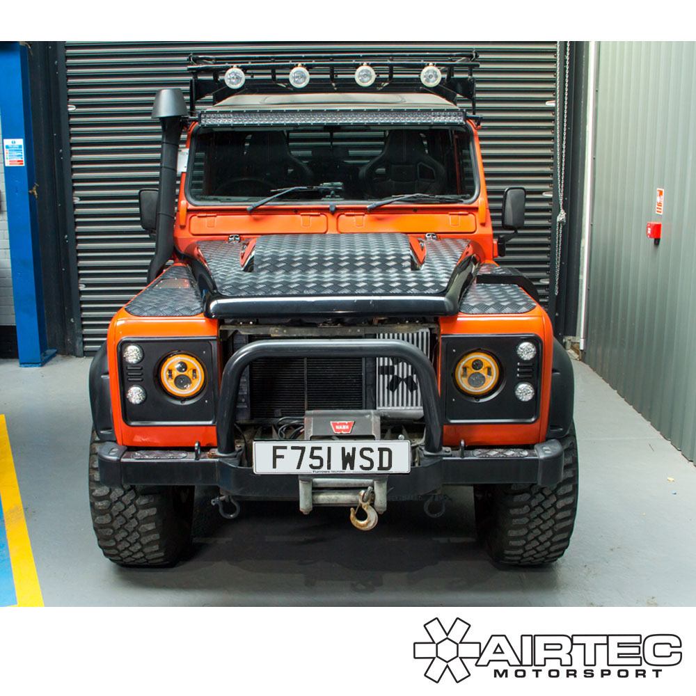 AIRTEC Motorsport Side Mount Intercooler Upgrade for Land Rover 300TDI Platform - TMC Motorsport