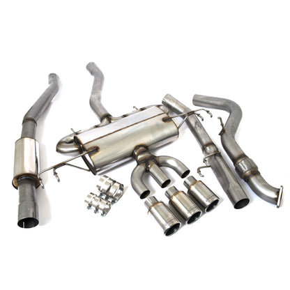 Piper Exhausts Honda Civic Type R FK8 (MK10) (Pre Face Lift) - 2 Silencer System - TMC Motorsport