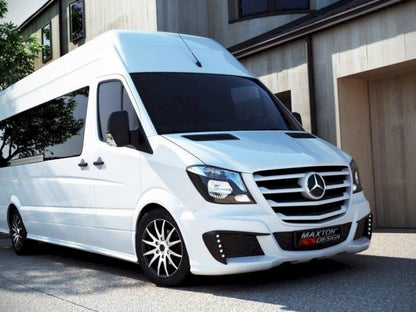 Maxton Design Front Bumper Mercedes Sprinter 2013-18 (+ Separate Grill)