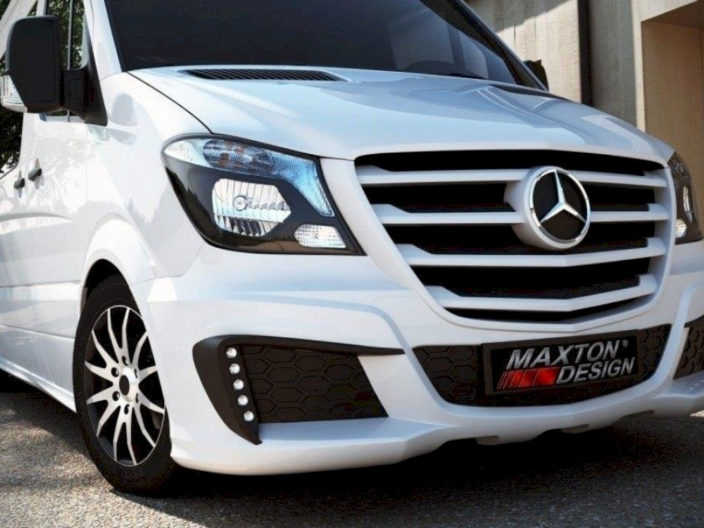 Maxton Design Front Bumper Mercedes Sprinter 2013-18 (+ Separate Grill)