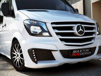 Maxton Design Front Bumper Mercedes Sprinter 2013-18 (+ Separate Grill)