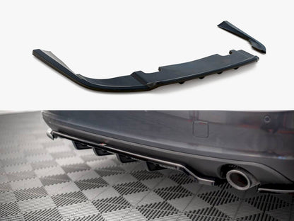 Maxton Design Rear Splitter V.1 (Vertical Bars) Volvo V90 Mk2